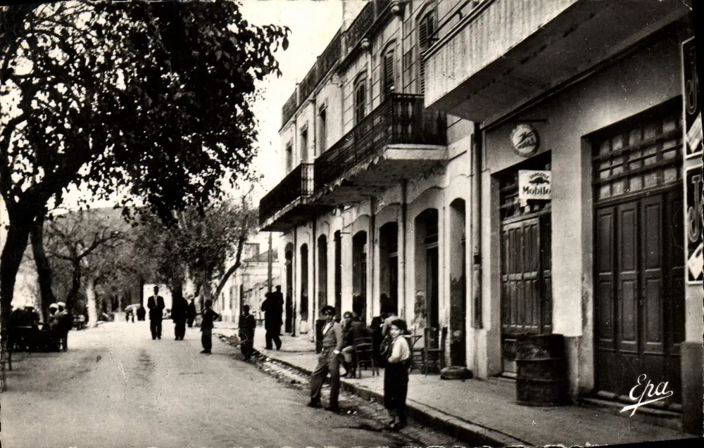 Rua principal — Nedroma, Argel — Editor Epa - Frente