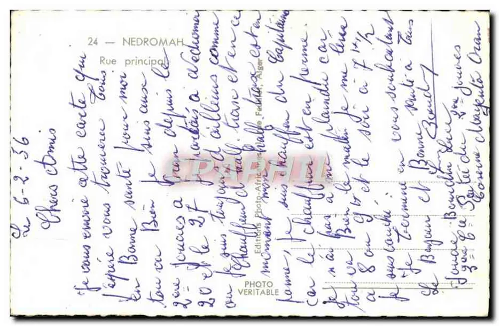 Rua principal — Nedroma, Argel — Editor Epa - Verso