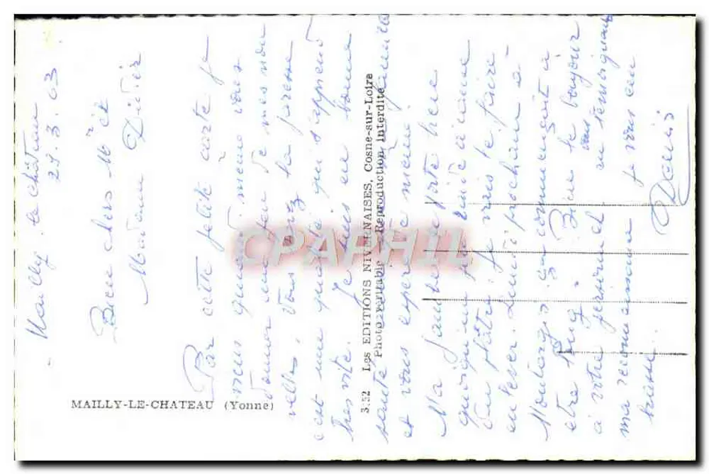 मैले-ले-चाटो — पैनोरमिक दृश्य — एडिशन्स निविनेट्स, निविनेट्स - पीछे