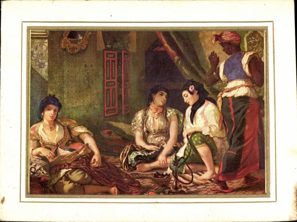 अल्जीर की महिलाएं — यूजीन डेलाक्रॉक्स — संख्या 1167/12 - आगे