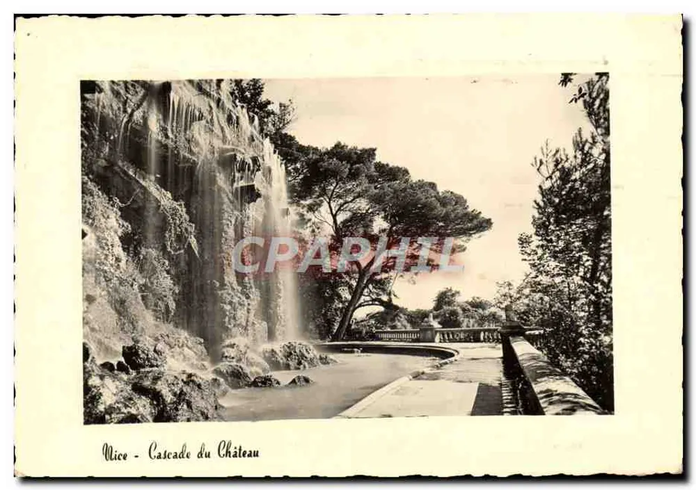 Nice - Cascata do Castelo — L. Gilletta & Cie, editor - Frente