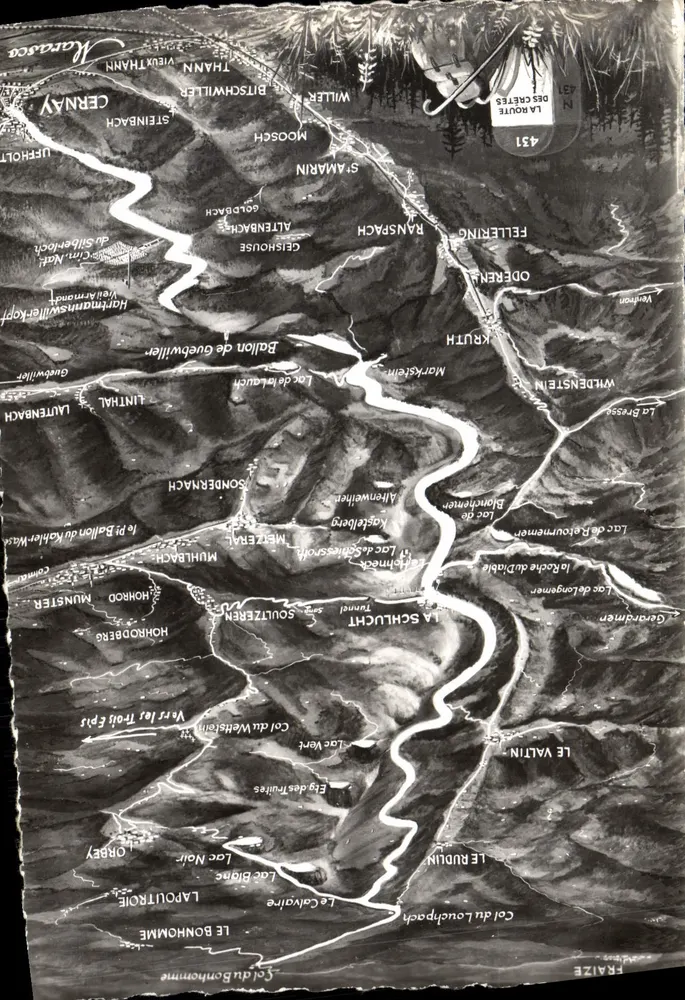Route des Crêtes — Von Cernay zum Col du Bonhomme - Vorderseite
