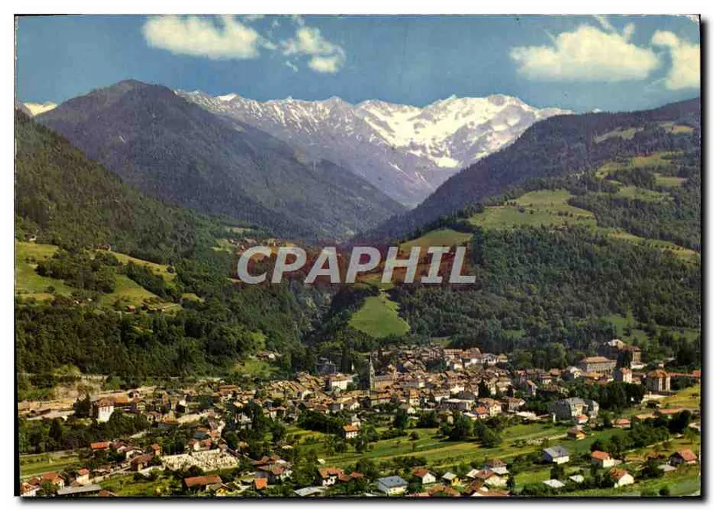Alleyard-les-Bains — Allgemeiner Blick und der Gleyzin-Gletscher — Verleger: Kodak Chromo - Vorderseite