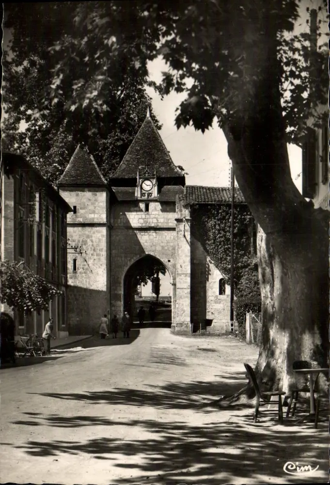 Barbotan-les-Thermes — Portal der Kirche, südliche Seite (mon. hist.) — Cim - Vorderseite