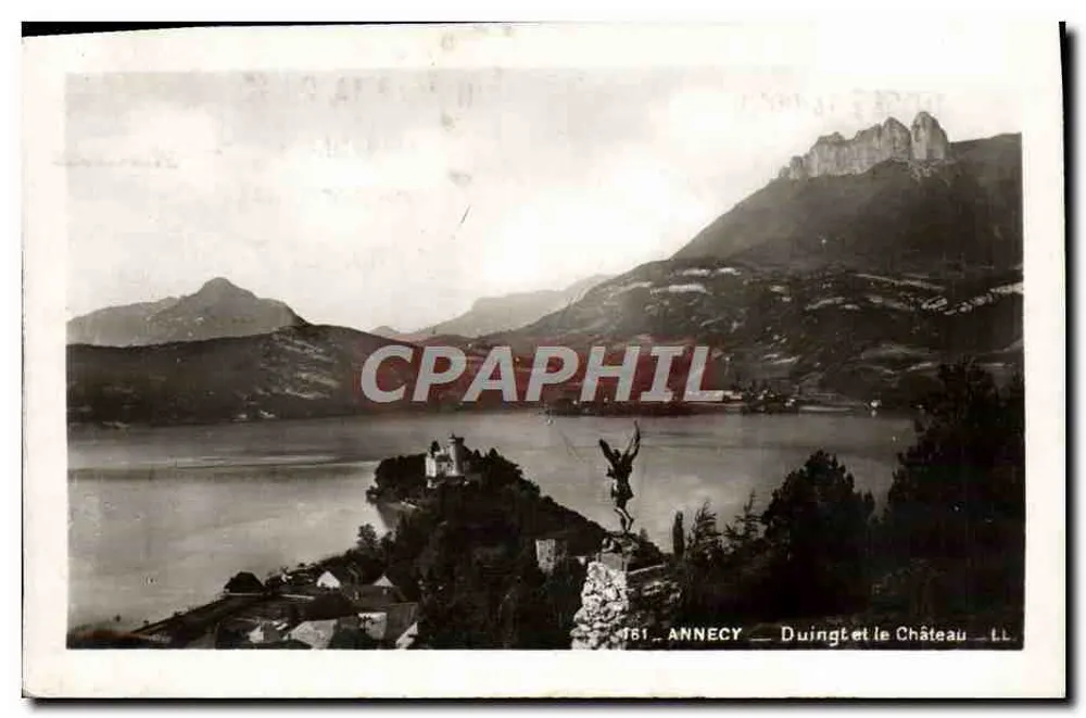 Annecy — Duingt e o Castelo — LL - Frente