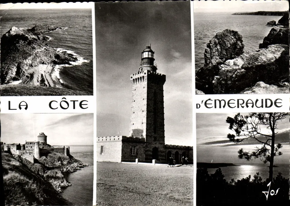Die Emerald Coast — Cap d'Erquy, Fort La Latte — Editions d'Art Jos - Vorderseite
