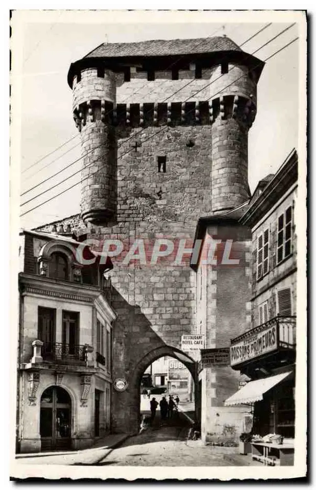 A porta Saint-Jean — porta de Breith — ed. La Cigogne, Limoges - Frente