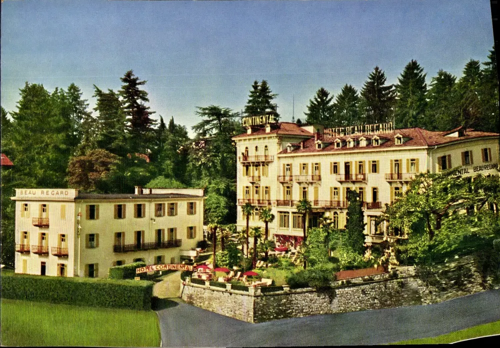Hotel Continental Beau Regard — Editor desconhecido, número de série não visível - Frente