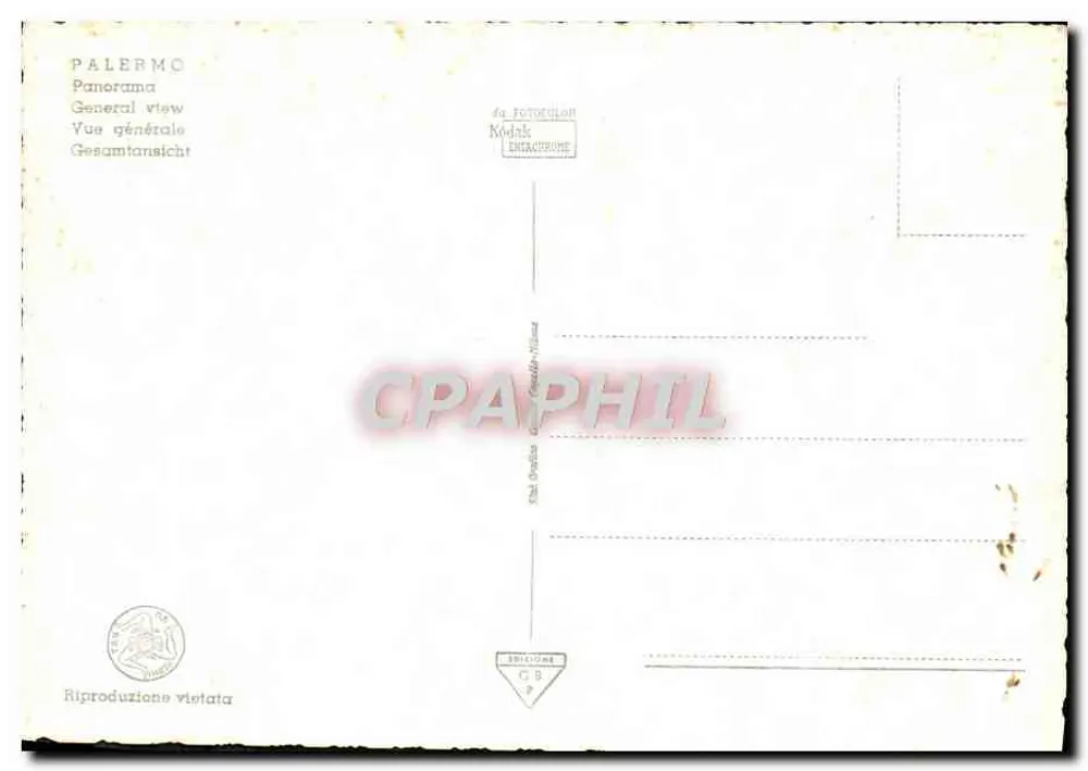 Palermo — panorama — da FOTOCOLLAN - Verso