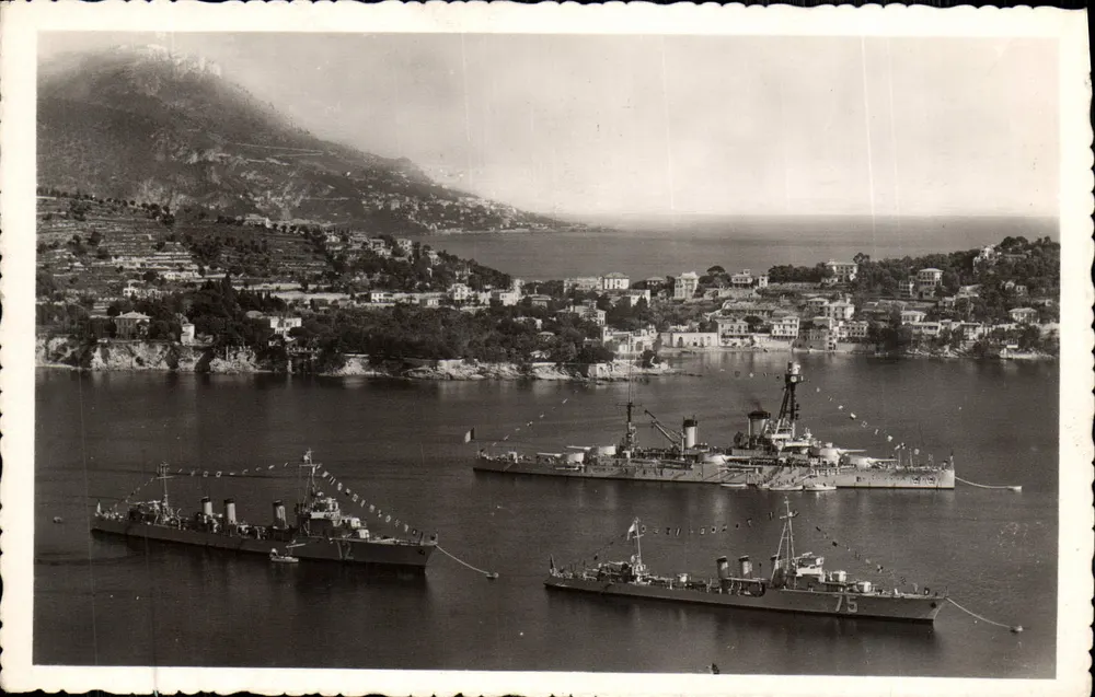 Villefranche-sur-Mer — Blick auf den Cap d'Ail — Edition CIGOGNE - Vorderseite