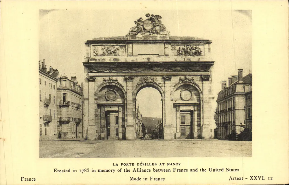 A Porta Désilles em Nancy — editor Arttext, n° XXVI.12 - Frente