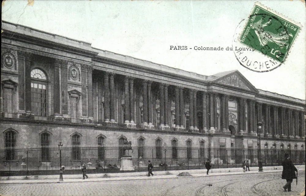 PARIS - Colonnade du Louvre — éditeur R. DU CHEM - Frente