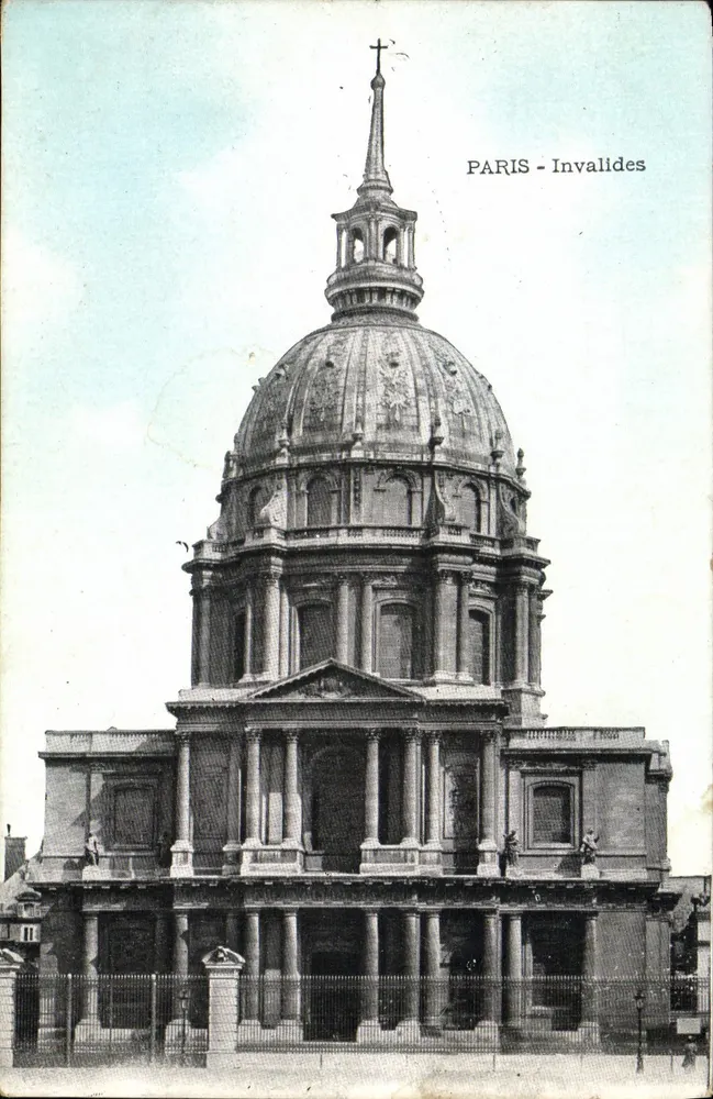 Paris - Invalides — editor desconhecido, número de série não visível - Frente