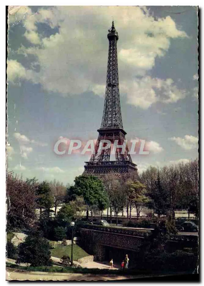 Paris - La Tour Eiffel — vue panoramique — éditeur COOLIUS NATU -3 - Frente