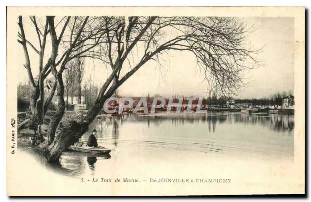 O Tou de Marne — De JOINVILLE À CHAMPIGNY — B. F., PARIS - Frente