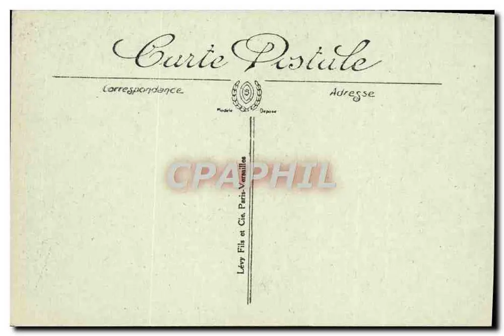 Fontainebleau — Der Wald — Die Straße Louis-Philippe — LL — n°403 - Rückseite