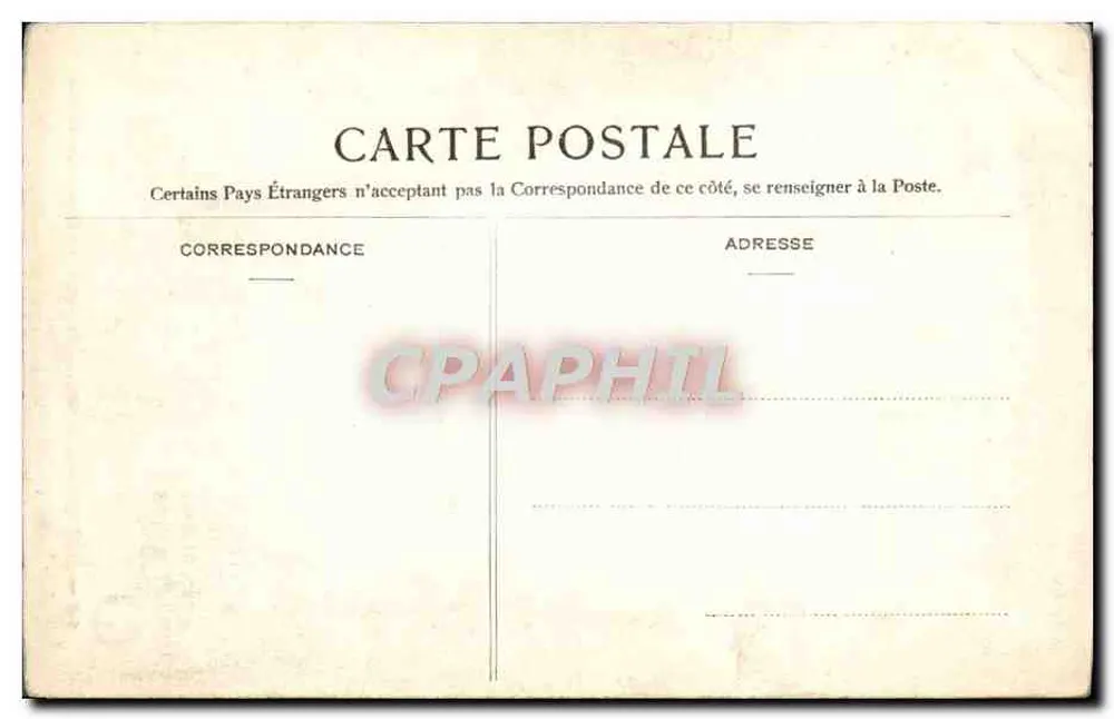Forêt de Fontainebleau — Barbizon — Bilboquet du Diable — éditeur C. Gill, n° 180 - Rückseite