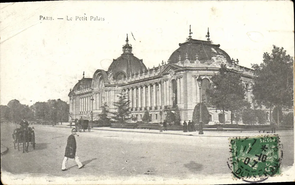 Paris — O Pequeno Palácio — Editor não identificado, número de série não visível - Frente