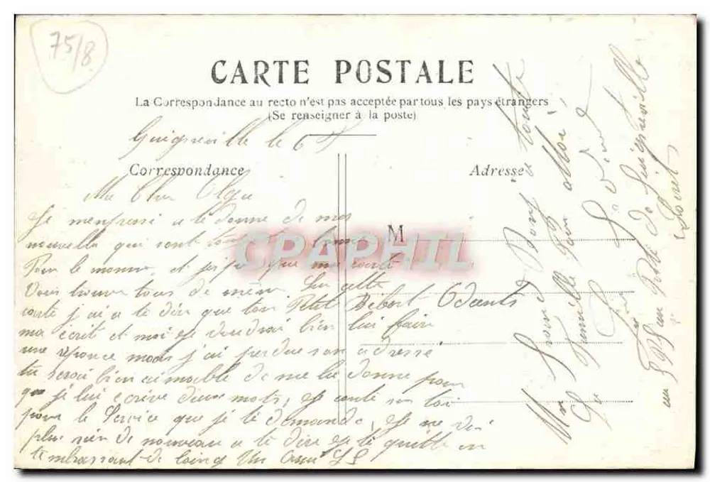 PARIS — O Grand Palais. - Verso