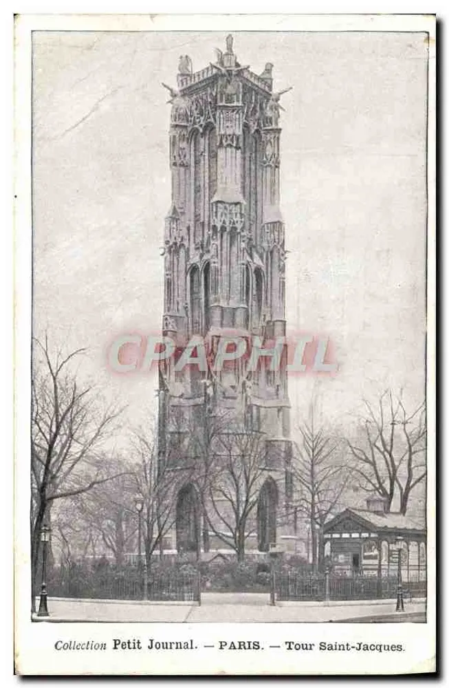 Paris — Tour Saint-Jacques — Collection Petit Journal - Frente