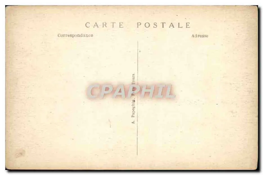Internationale Ausstellung dekorativer Künste — Paris — 1925 — Nachtansicht — A.P. - Rückseite