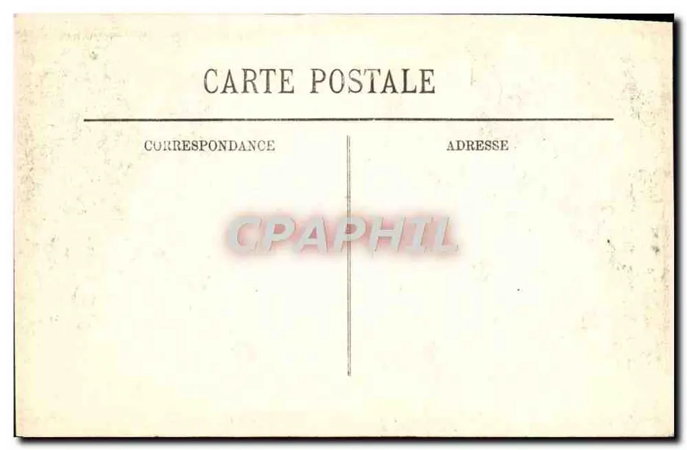 Inundações de Paris — Janeiro 1910 — Passarela Boulevard Haussmann — LL - Verso