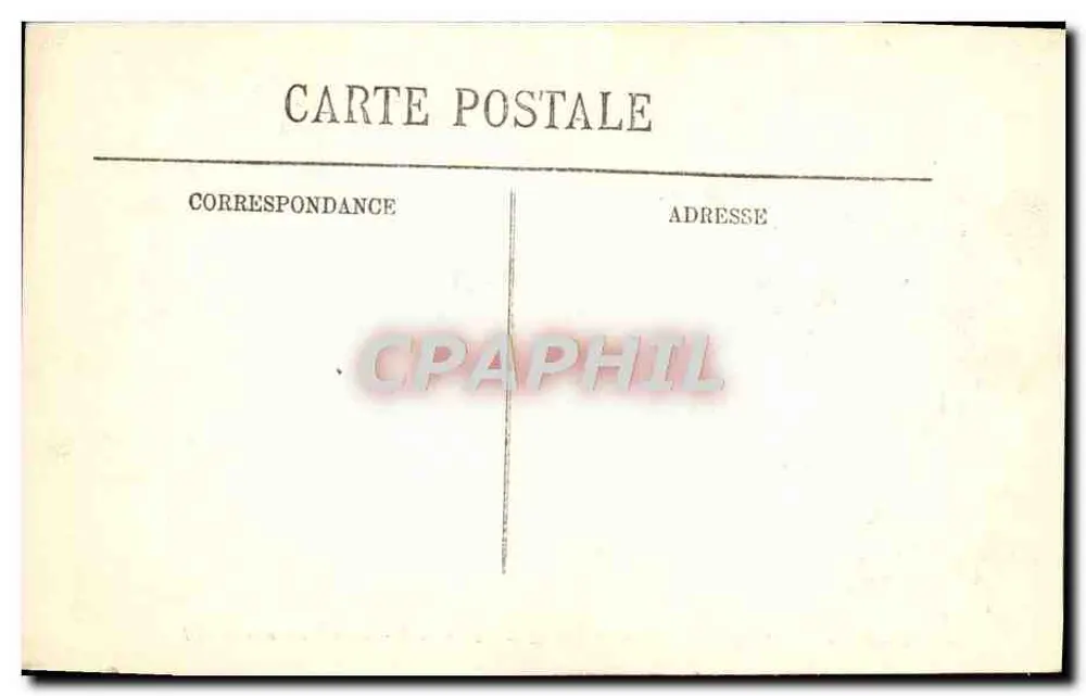 Inundações de Paris (Janeiro 1910) — Passarela Boulevard Haussmann — LI - Verso