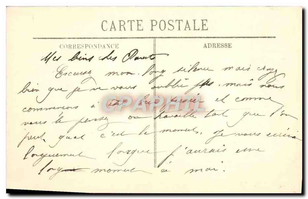Überschwemmungen in Paris — Bau einer Brücke — LL, n°42 - Rückseite