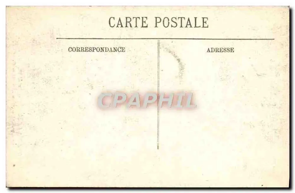 Überschwemmungen in Paris — La Rue Rouelle — Januar 1910 — LL. - Rückseite