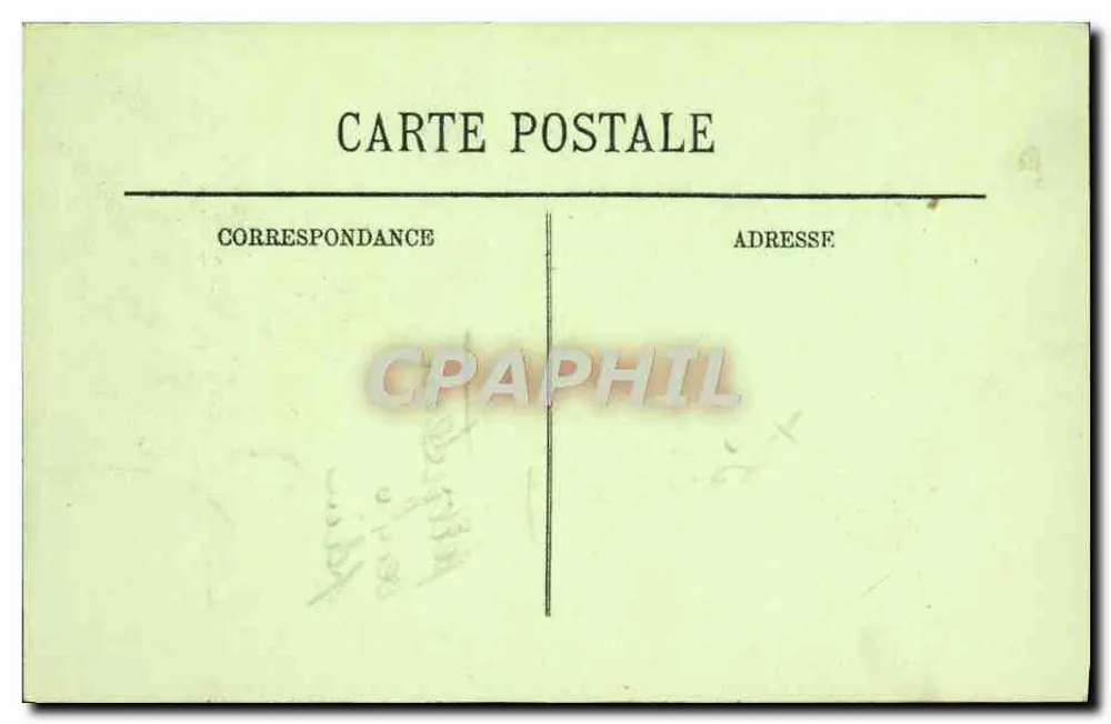 Inundações de Paris (Janeiro 1910) — O Ponte Real — LL - Verso