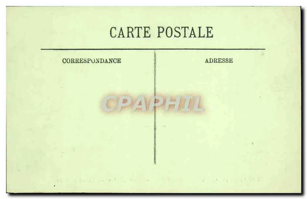 Überschwemmungen in Paris — Januar 1910 — Die Schäden Quai des Tuileries — LL - Rückseite
