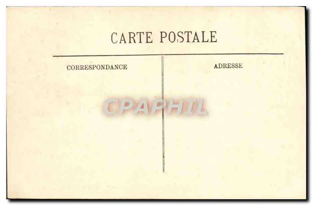 Überschwemmungen in Paris (Januar 1910) — Bahnhof Saint-Lazare und Place de Rome — I.L. - Rückseite
