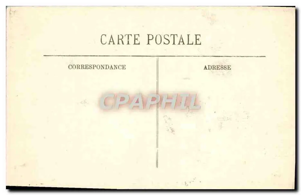 Überschwemmungen in Paris (Januar 1910) — Hôtel Terminus und Rue Saint-Lazare — LL, n° 203 - Rückseite