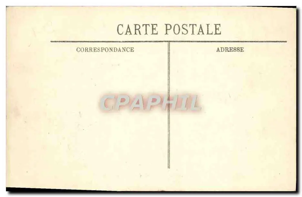 Überschwemmungen in Paris (Januar 1910) — Die Linie der Invaliden — LL. - Rückseite