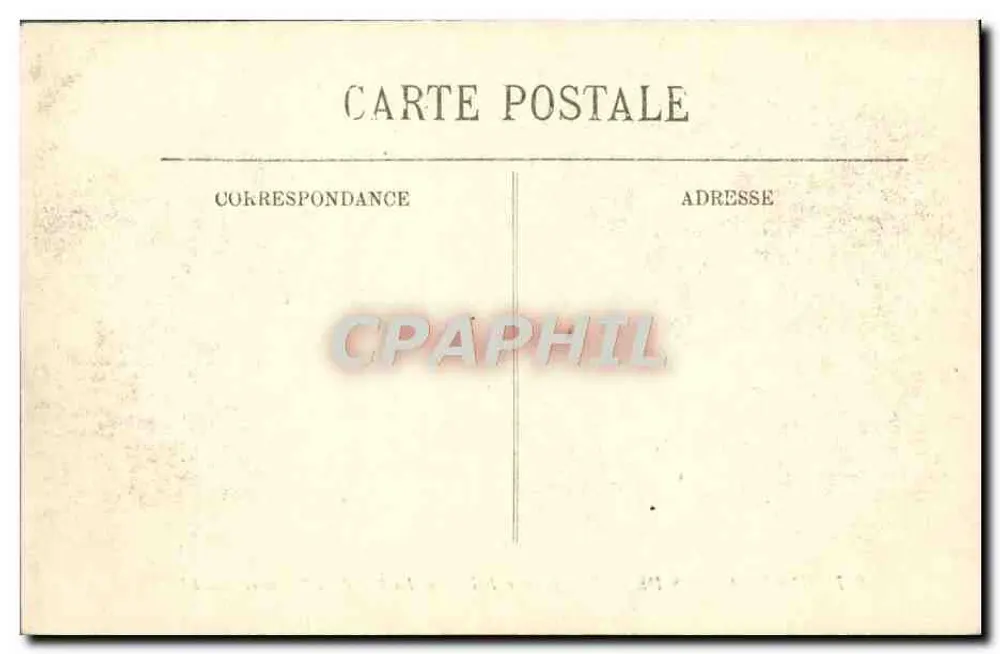 Überschwemmungen in Paris (Januar 1910) — Die Rue de la Pépinière — LL. - Rückseite