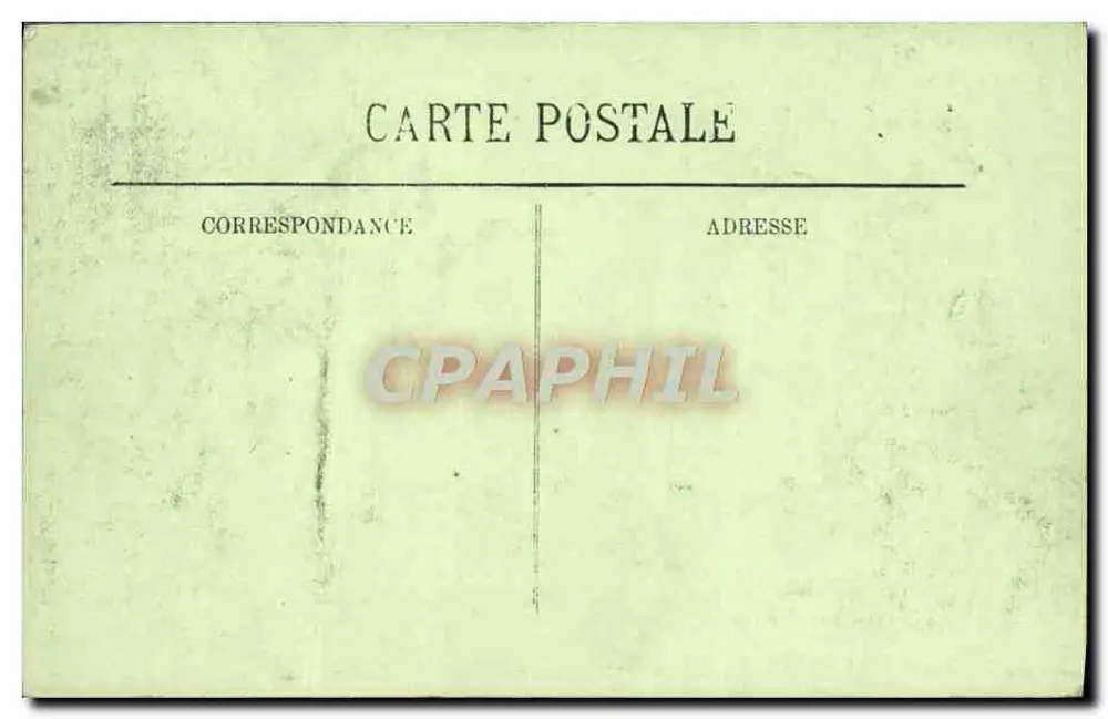 Inundações de Paris (Janeiro 1910) — Place de Rome — LL. - Verso