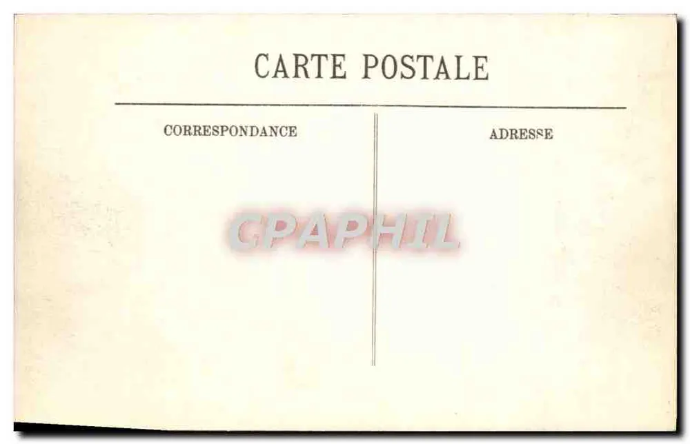 Inondations de Paris — Janvier 1910 — Rue Pasquier — LL - Verso