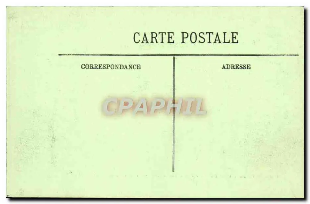 Inundações de Paris (Janeiro 1910) — Ponte da Concórdia — LL. - Verso