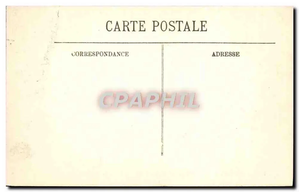 Inundações de Paris (Janeiro 1910) — A Rue du Haut-Pavé — LL. - Verso