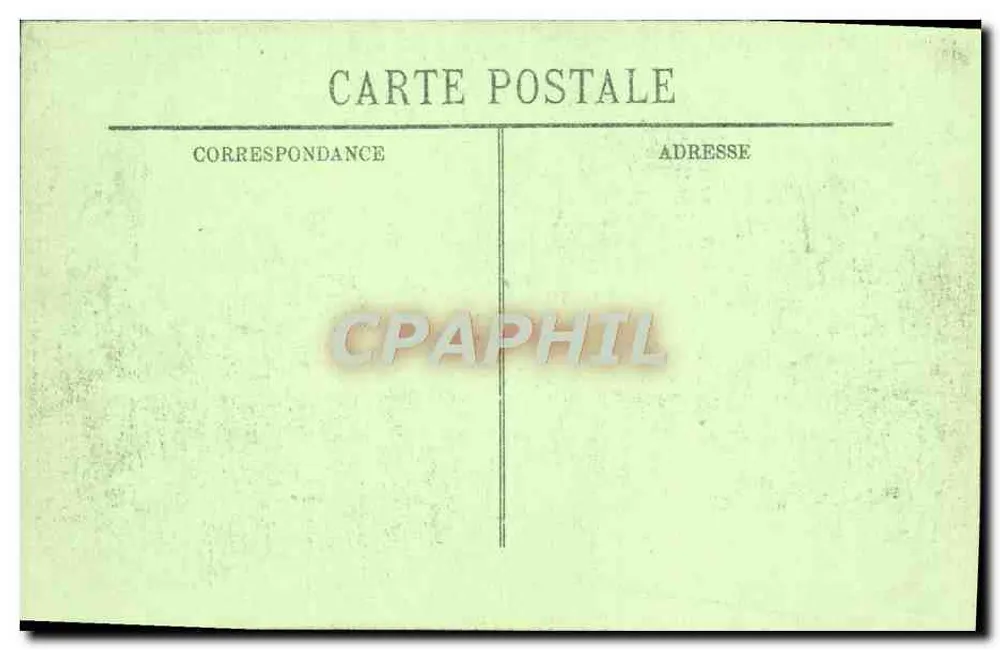 Inundações de Paris — Janeiro de 1910 — Passarelas na Rue de Beaune — LL. - Verso