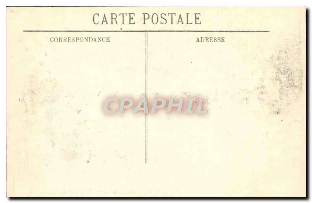 Überschwemmungen in Paris (Januar 1910) — Die Champs-Élysées — Restaurant Ledoyen — LL - Rückseite