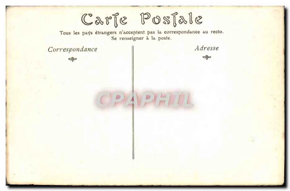 Die Gärtnerin — Alt-Paris (Directoire) — Nach einem Zeichnung von Auguste Saint-Aubin — ND Phot - Rückseite
