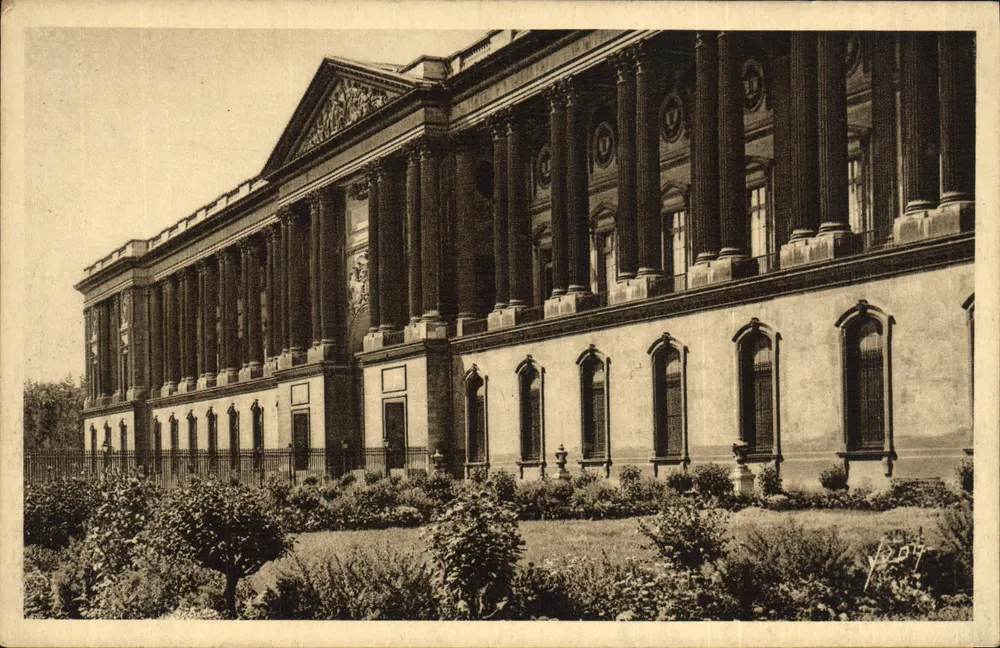Die Colonnade des Louvre-Palastes — Werk von Claude Perrault — Éditions d'Art 'VYON', Paris - Vorderseite
