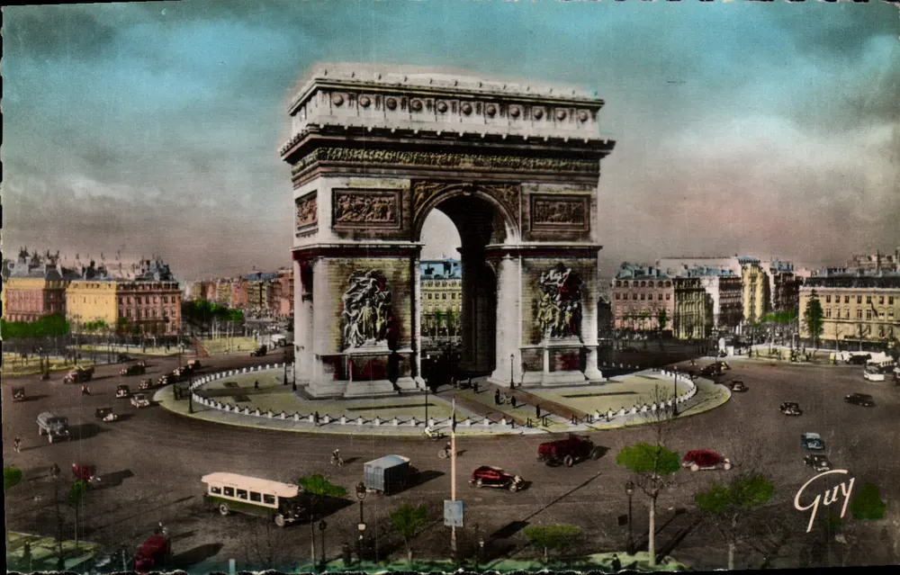 Arc de Triomphe — Place de l'Étoile — Guy - Vorderseite