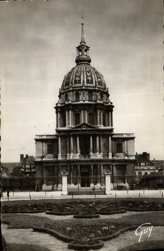Domo de los Inválidos — París — Editor André Leconte, n° 330 - Anverso