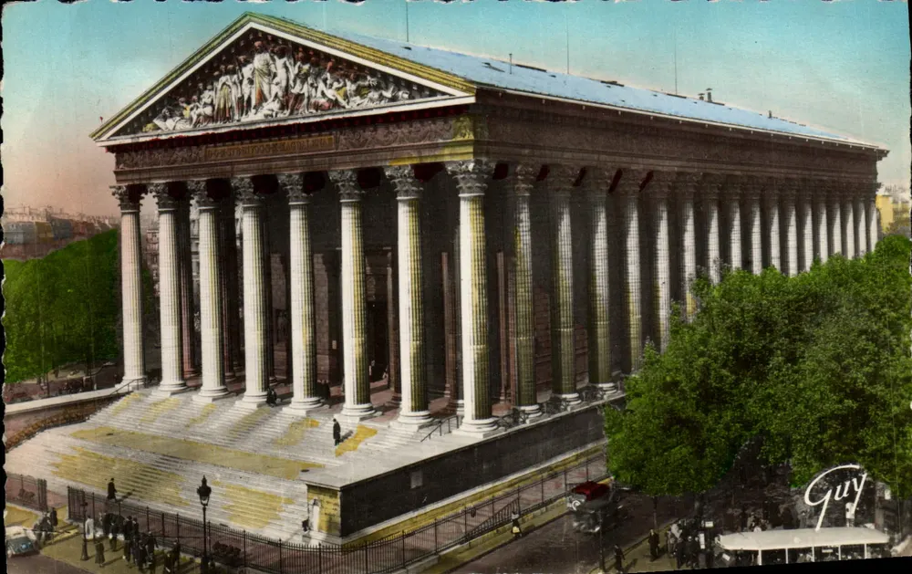 Kirche der Madeleine — Paris — Verlag Guy - Vorderseite