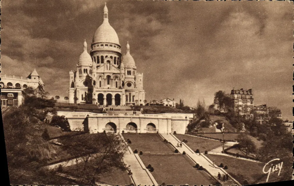 Basilika des Heiligen Herzens — Montmartre — Verleger Guy - Vorderseite