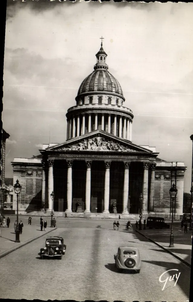 El Panteón — París — Editor GUY, n° 352 - Anverso