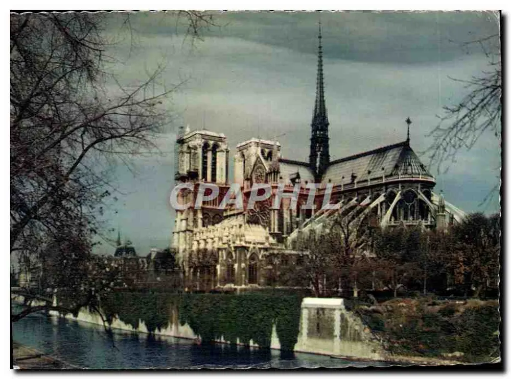 Paris - A Abside de Notre-Dame - Editora: Textichrome - Frente