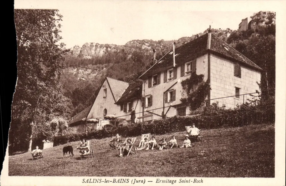 SALINS-les-BAINS (Jura) — Ermitage Saint-Roch — éditeur Gliché et Gliché, Dole - Voorkant